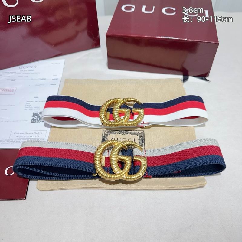 Gucci belt 松紧带38mmX90-115cm 8L12